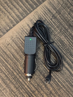 Car cigarette lighter cable DC 5.5×2.1mm with LED new