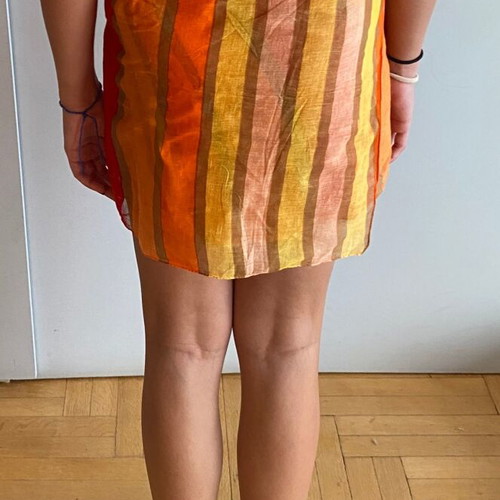 Beach pareo skirts new, pack of 10, striped design