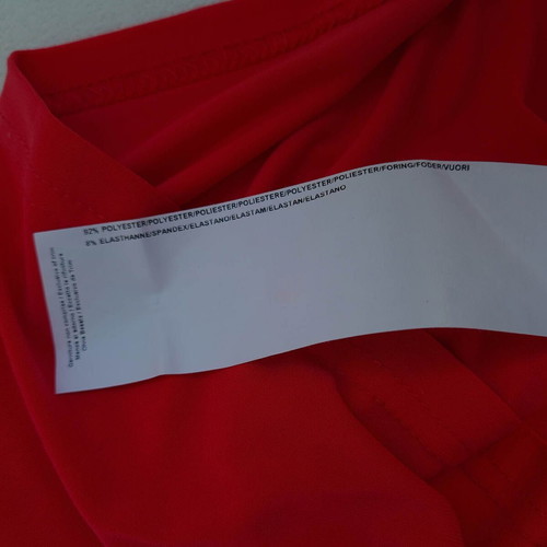 Joseph Ribkoff blouse size L 40 red like new