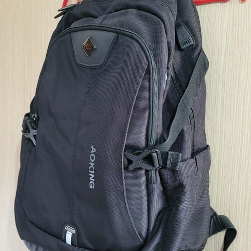 Aoking laptop backpack, large, waterproof, with USB cable