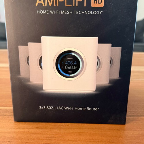 Ubiquiti AmpliFi HD AFi-R High-Performance Home Wi-Fi Mesh Router like new