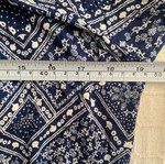 H&M blouse M, white and blue