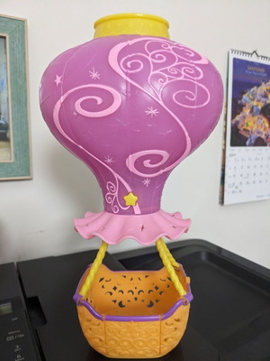 Pony Hot Air Balloon Toy like new with music and batteries