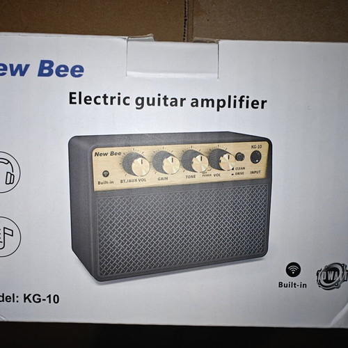 New Bee Guitar Amplifier KG-10 new, 10W, Bluetooth, USB-C