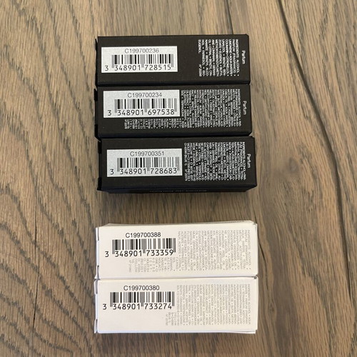 Christian Dior Tester Eau de Parfum samples new, pack of 5