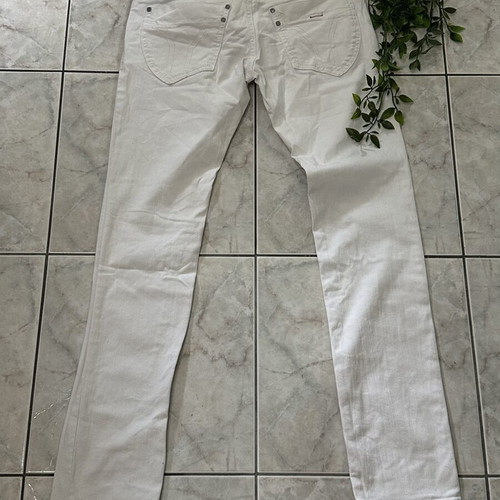 Miss Sixty Binky Low-Rise White Jeans Y2K like new, size S