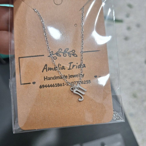 Stainless steel zodiac necklaces new in gold and silver colors