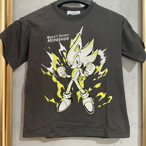 Sonic the Hedgehog t-shirt set of 3 like new for boys aged 6-7