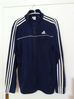 Adidas men's jacket used, size Large, blue