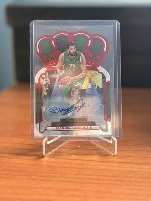 23-24 Panini EuroLeague Crown Ioannis Bourousis Auto/99 Panathinaikos