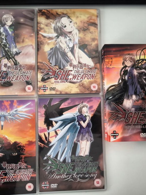 She, the Ultimate Weapon πλήρες σετ DVD της σειράς anime