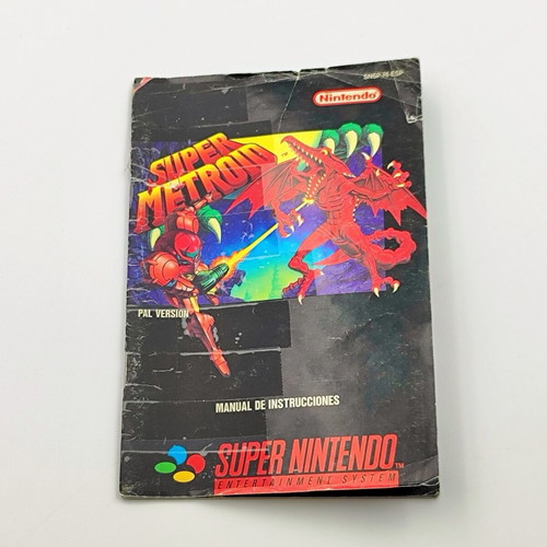 Super Metroid SNES Complete in Box used PAL ESP Super Nintendo