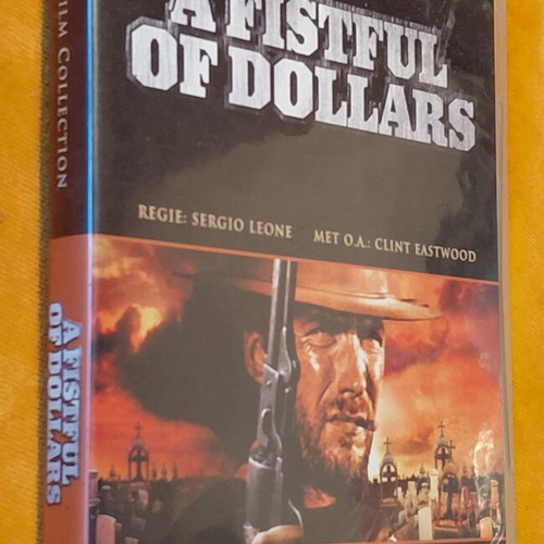 A Fistful of Dollars DVD used, English and Italian dubbed with Dutch subtitles