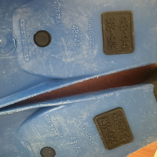 Mares diving fins used, size 43/44