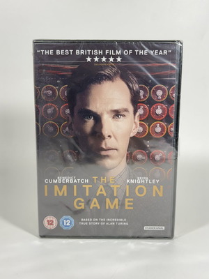 The Imitation Game DVD καινούργιο, με αγγλικούς υπότιτλους