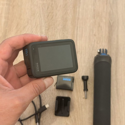 GoPro HERO13 Black action camera like new with accessories and 2 batteries
