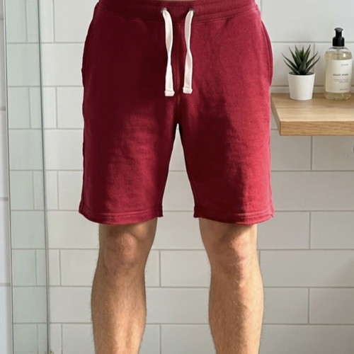 Etirel men's bermuda shorts like new, red, size M, 100% cotton