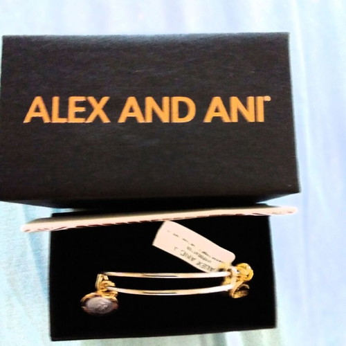Alex and Ani Guardian Angel Energy Bracelet new, silver and gold