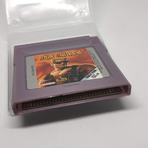 Duke Nukem Game Boy Color cartridge like new with renewed shell