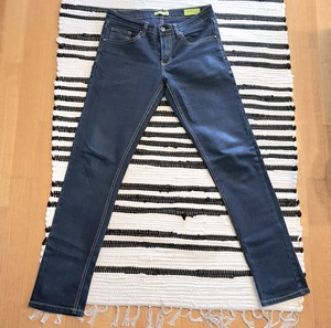 Versace jean τζιν, slim fit, αφόρετο, sz30 μήκος 108cm, μπλε σκουρο απίθανο σε εφαρμογή