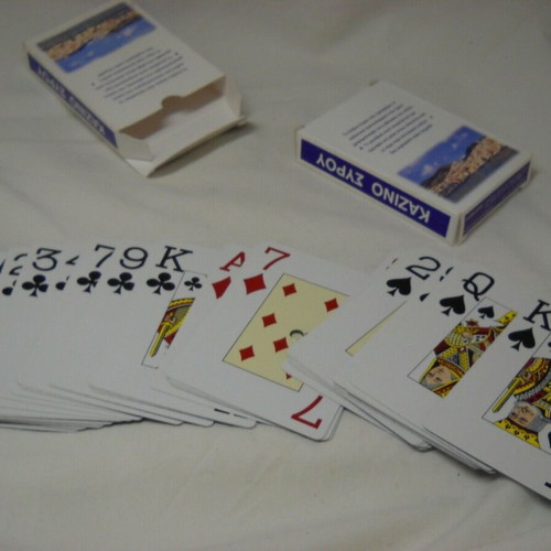 Authentic Syros Casino Playing Cards like new, set of 2