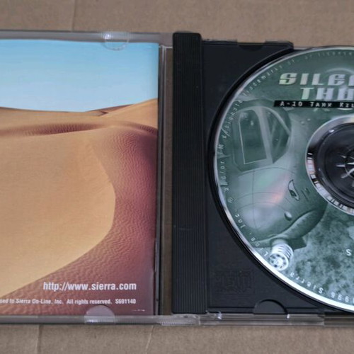 Silent Thunder A-10 Tank Killer II PC CD-ROM like new