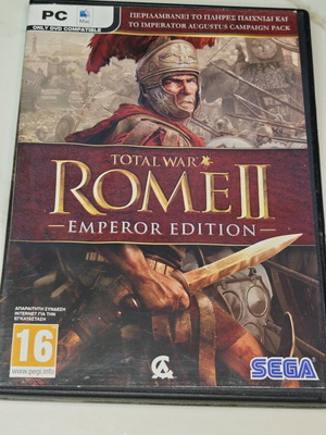 Total War Rome II Emperor Edition PC & Mac DVD-ROM like new