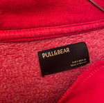 Pull & Bear red sweatshirt like new, size S