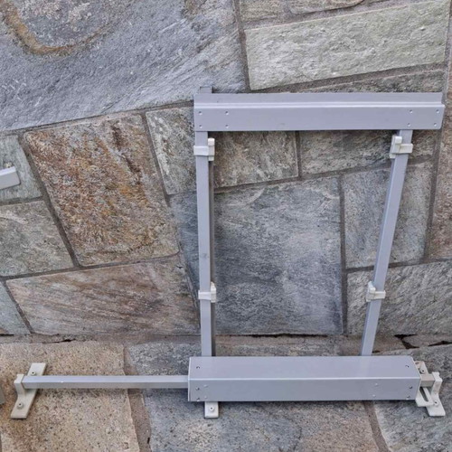 Corner kitchen cabinet mechanism with shelves like new