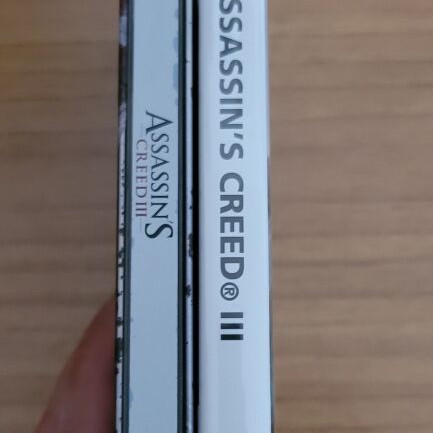 Assassin's Creed 3 Steelbook PS3 game, Europe version