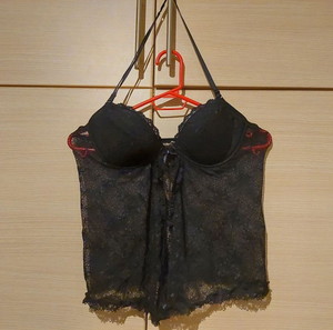 Makis Tselios μαύρο εσώρουχο sexy size 80B