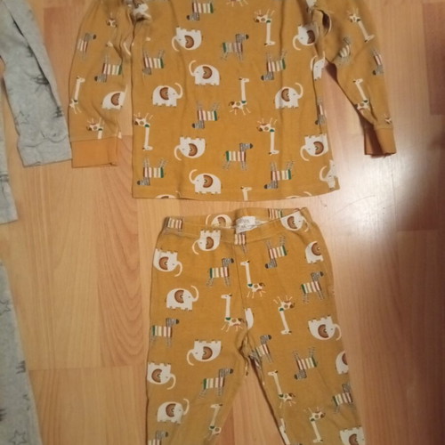 Zara boys' pajamas used, size 4-5 years 110cm set of 2