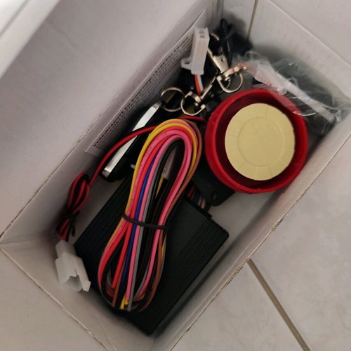 Motorcycle alarm new