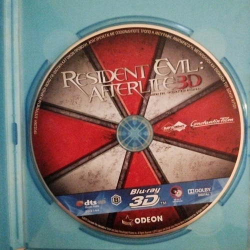 Resident Evil Afterlife 3D Blu-Ray like new