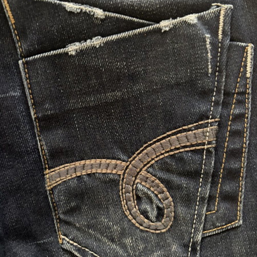 Edward Jeans Beverly skinny jeans used, dark blue, size 36