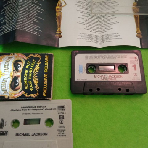 Michael Jackson Pepsi cassette tapes used