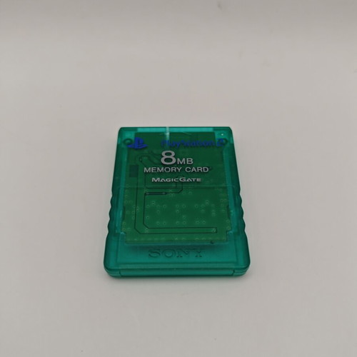 Sony PlayStation 2 Memory Card Emerald