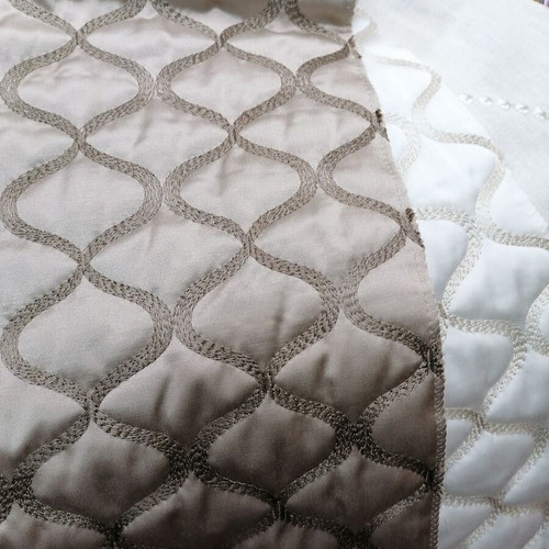 Linen-cotton fabric new 0.70x1.32 with two doilies gift