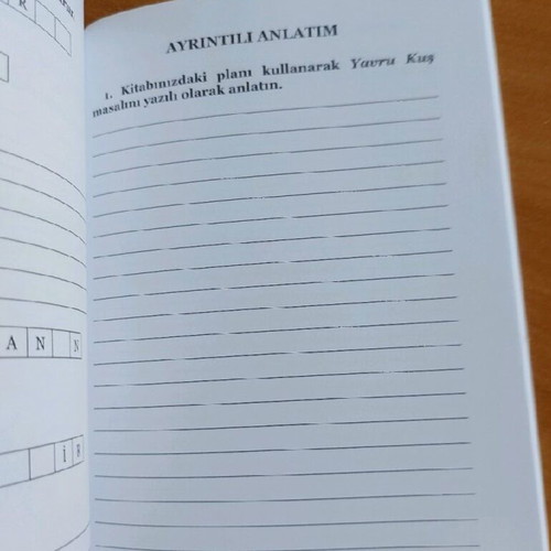 Turkish Language Workbook for 2nd Grade New