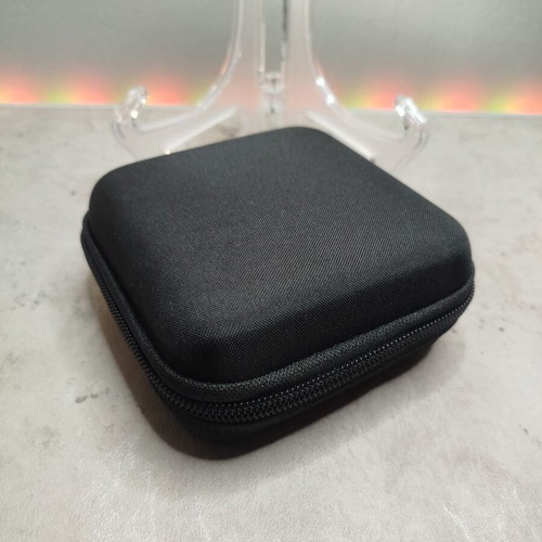 Gameboy Advance SP case new, black with fabric exterior