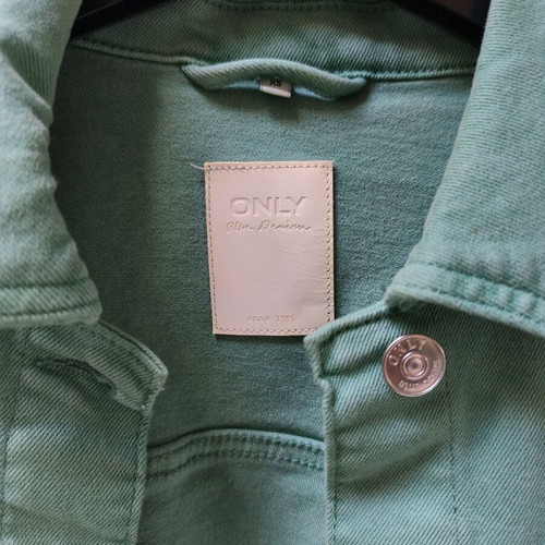Crop jacket Only green like new
