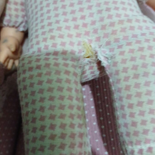 El Greco doll used with imperfections