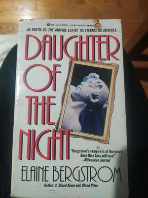 Daughter of the Night μυθιστόρημα μεταχειρισμένο, Elaine Bergstrom