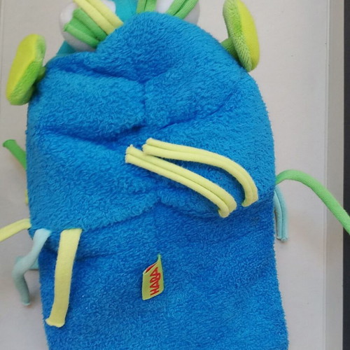 Cloth glove puppets used, set of two