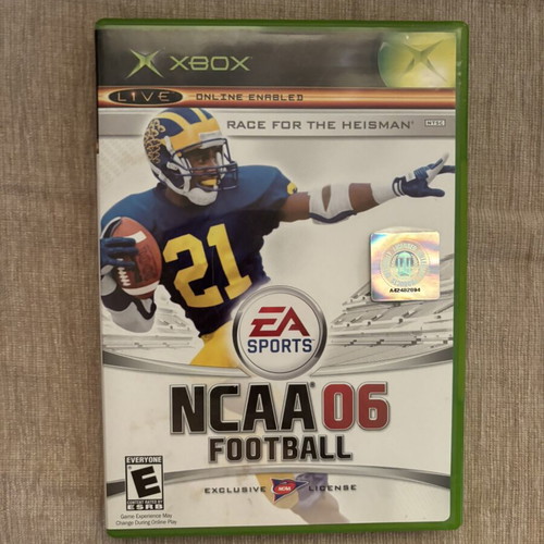 NCAA 06 Football Xbox Original NTSC game, American full version