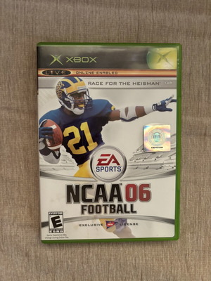 NCAA 06 Football Xbox Original NTSC game, American full version