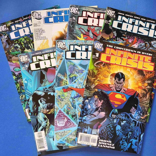 Infinite Crisis 1 - 7 like new, complete set 2005-2006