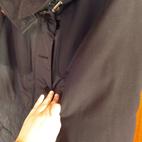 Mexx black jacket used, size 46
