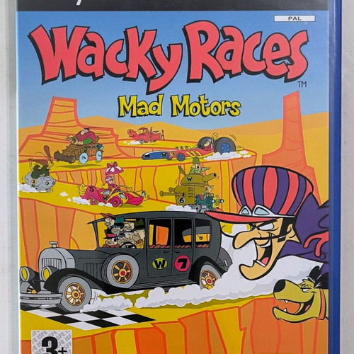 Sony PlayStation 2 Wacky Races: Mad Motors game like new