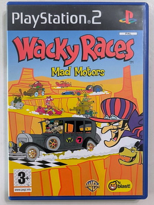 Sony PlayStation 2 Wacky Races: Mad Motors game like new